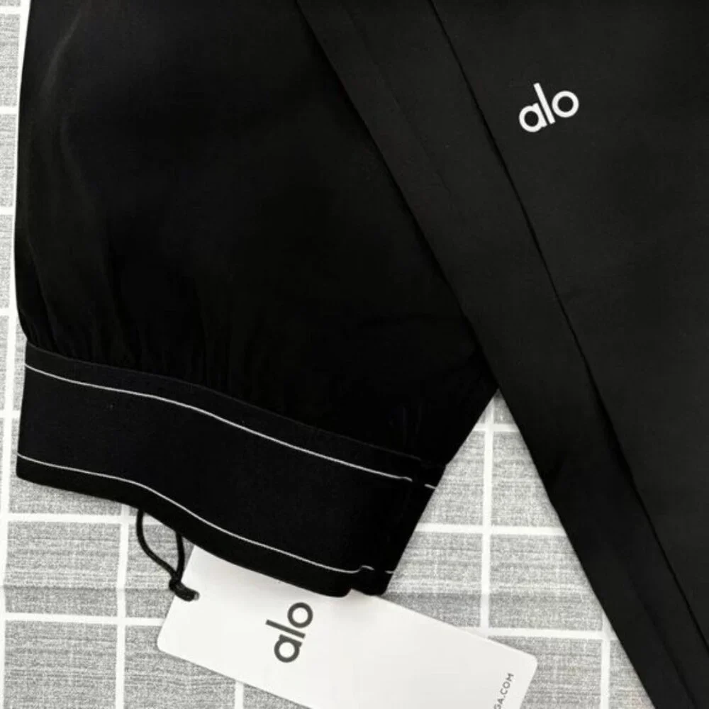 ALO Yoga Women's Black Suit Up Trouser (Regular)💖👍30 inches in length